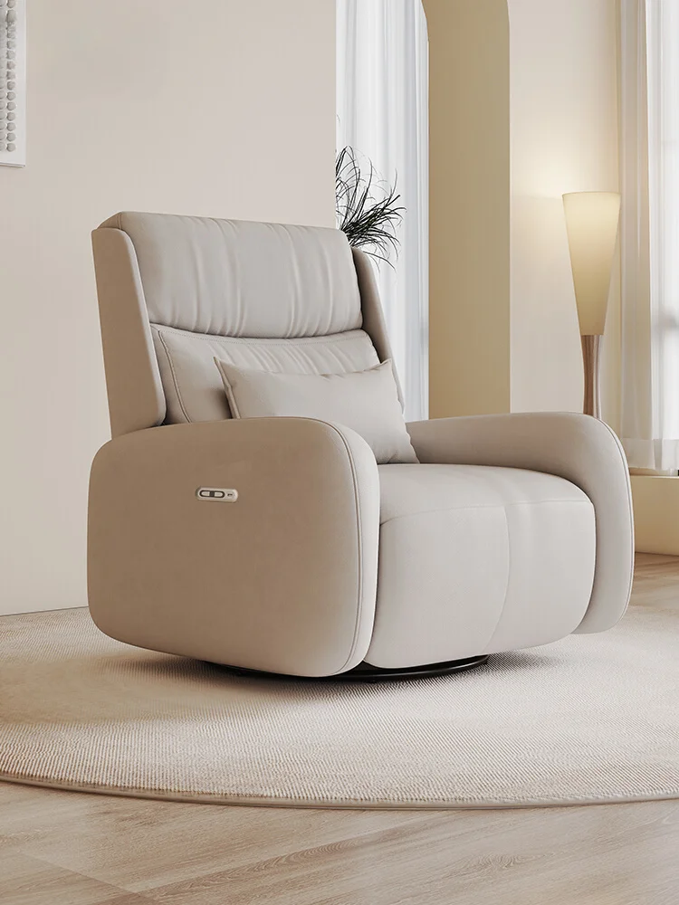 Yaju Port genuine single electric sofa retractable recliner multi-functional leather living room casual lazy rocking chair
Yaju Port genuine single electric sofa retractable recliner multi-functional leather living room casual lazy rocking chair
