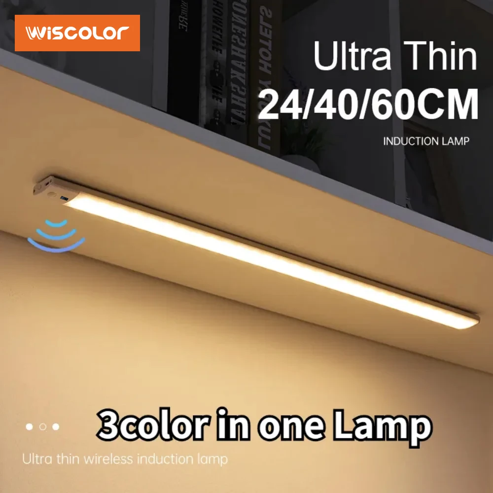 Cabinet Light Motion Sensor Night Lights USB Rechargeable Wireless LED Lamp for Kitchen Bedroom Wardrobe Lighting
Cabinet Light Motion Sensor Night Lights USB Rechargeable Wireless LED Lamp for Kitchen Bedroom Wardrobe Lighting