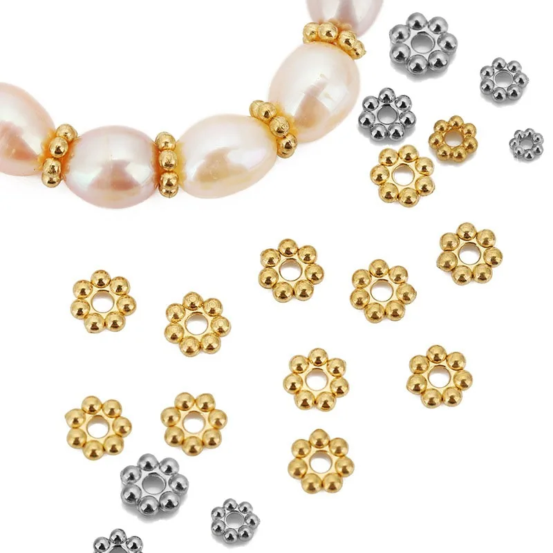 10pcs gold/silver plated stainless steel snow gasket 18K beaded hat bracelet bead DIY jewelry beaded material jewelry accessorie
10pcs gold/silver plated stainless steel snow gasket 18K beaded hat bracelet bead DIY jewelry beaded material jewelry accessorie