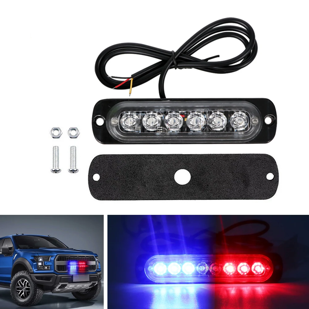 Waterproof LED Car Signal Lamp Bar Red Blue Police Light Emergency Warning Light Flashing Lighting Side Marker for Car Truck
Waterproof LED Car Signal Lamp Bar Red Blue Police Light Emergency Warning Light Flashing Lighting Side Marker for Car Truck