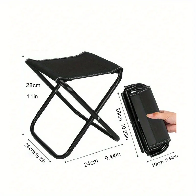 1pc, Outdoor Portable Stool, Fishing Stool, Footrest Stool, Ultra Light Folding Stool For Camping, Subway
1pc, Outdoor Portable Stool, Fishing Stool, Footrest Stool, Ultra Light Folding Stool For Camping, Subway