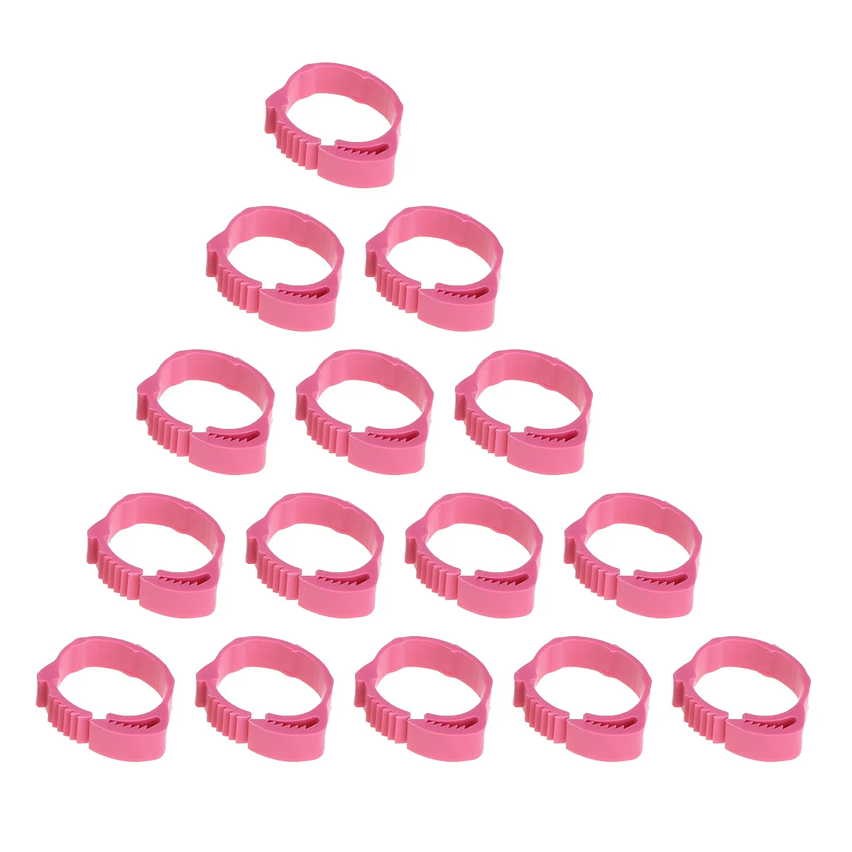 100pcs Chicken Foot Rings Bird Identification Bands For Parrot Pigeon Cockatiel Hatching Tracking Opening Design Rosy Pet
100pcs Chicken Foot Rings Bird Identification Bands For Parrot Pigeon Cockatiel Hatching Tracking Opening Design Rosy Pet