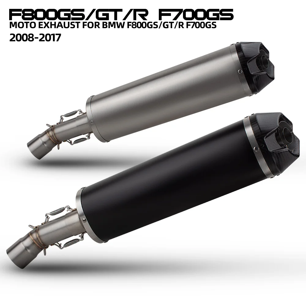 F700GS exhaust Slip on Line muffler with DB Killer For BMW F700GS F800GS F800R F800GT 2008-2017 Motorcycle escape tailpipe kit
F700GS exhaust Slip on Line muffler with DB Killer For BMW F700GS F800GS F800R F800GT 2008-2017 Motorcycle escape tailpipe kit