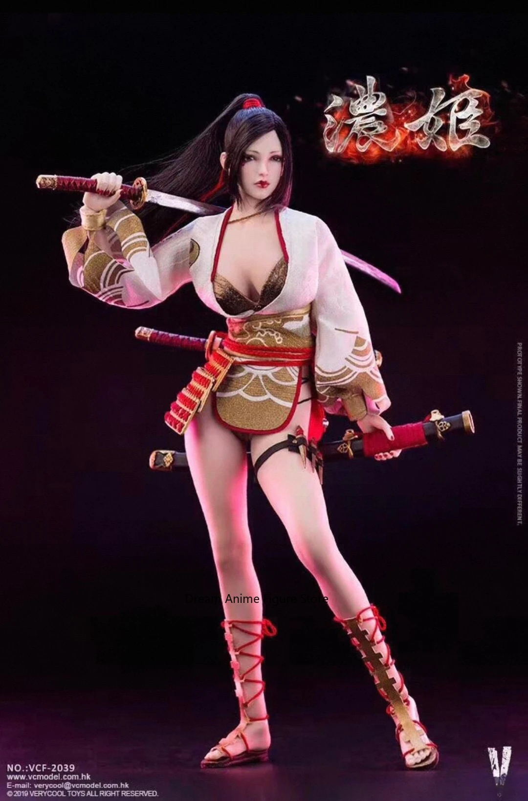 In stock VERYCOOL VCF-2039 1/6 scale Japanese heroine series NOHIME action figure 12-inch full set collection model
In stock VERYCOOL VCF-2039 1/6 scale Japanese heroine series NOHIME action figure 12-inch full set collection model