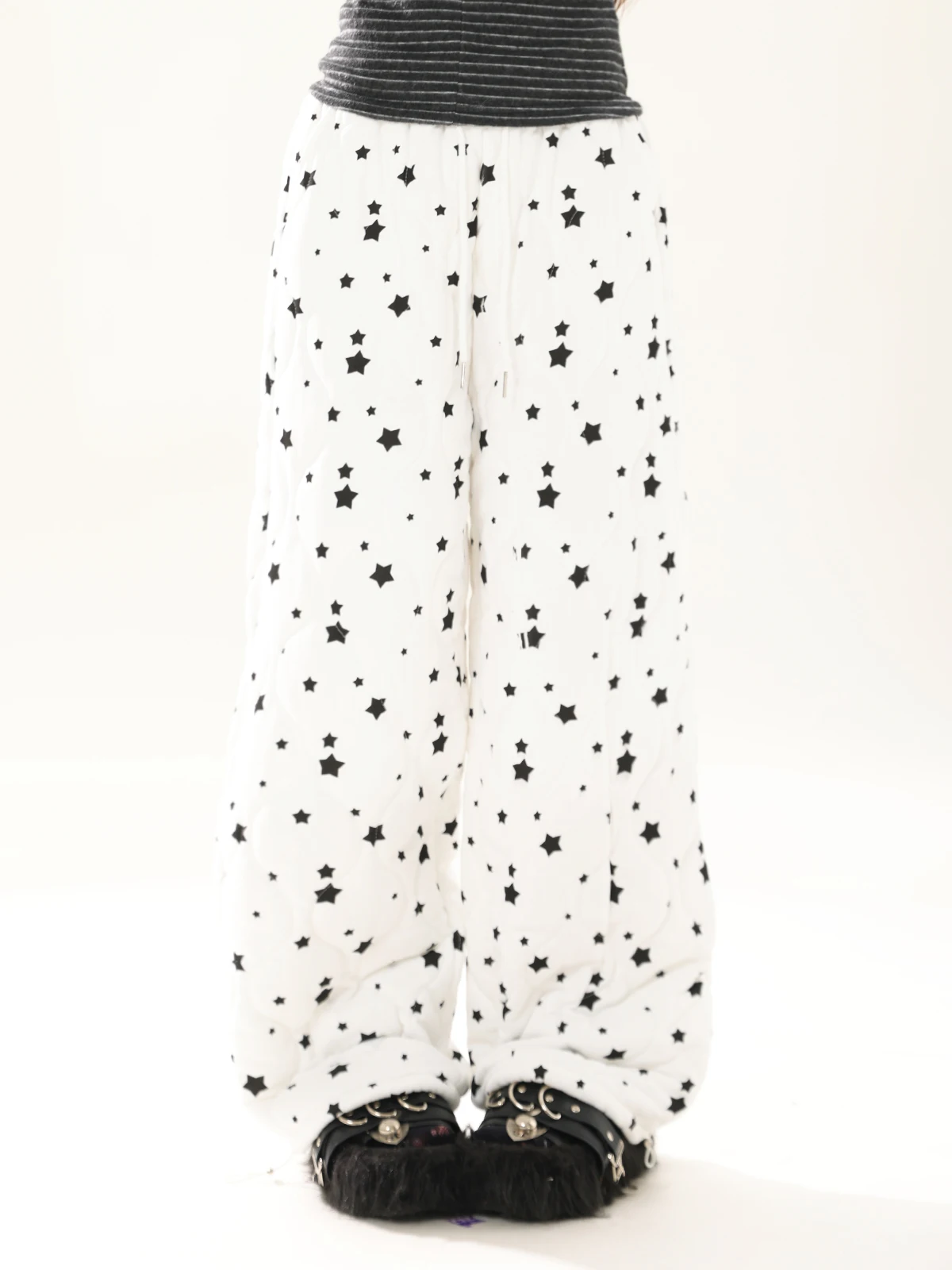 ENJOG American Sle Star Print Thiened Cotton Pants, женские хлопковые брюки, осенне-зимние, новые, теплые, повседневные, широкие брюки, для активного отдыха
ENJOG American Sle Star Print Thiened Cotton Pants, женские хлопковые брюки, осенне-зимние, новые, теплые, повседневные, широкие брюки, для активного отдыха