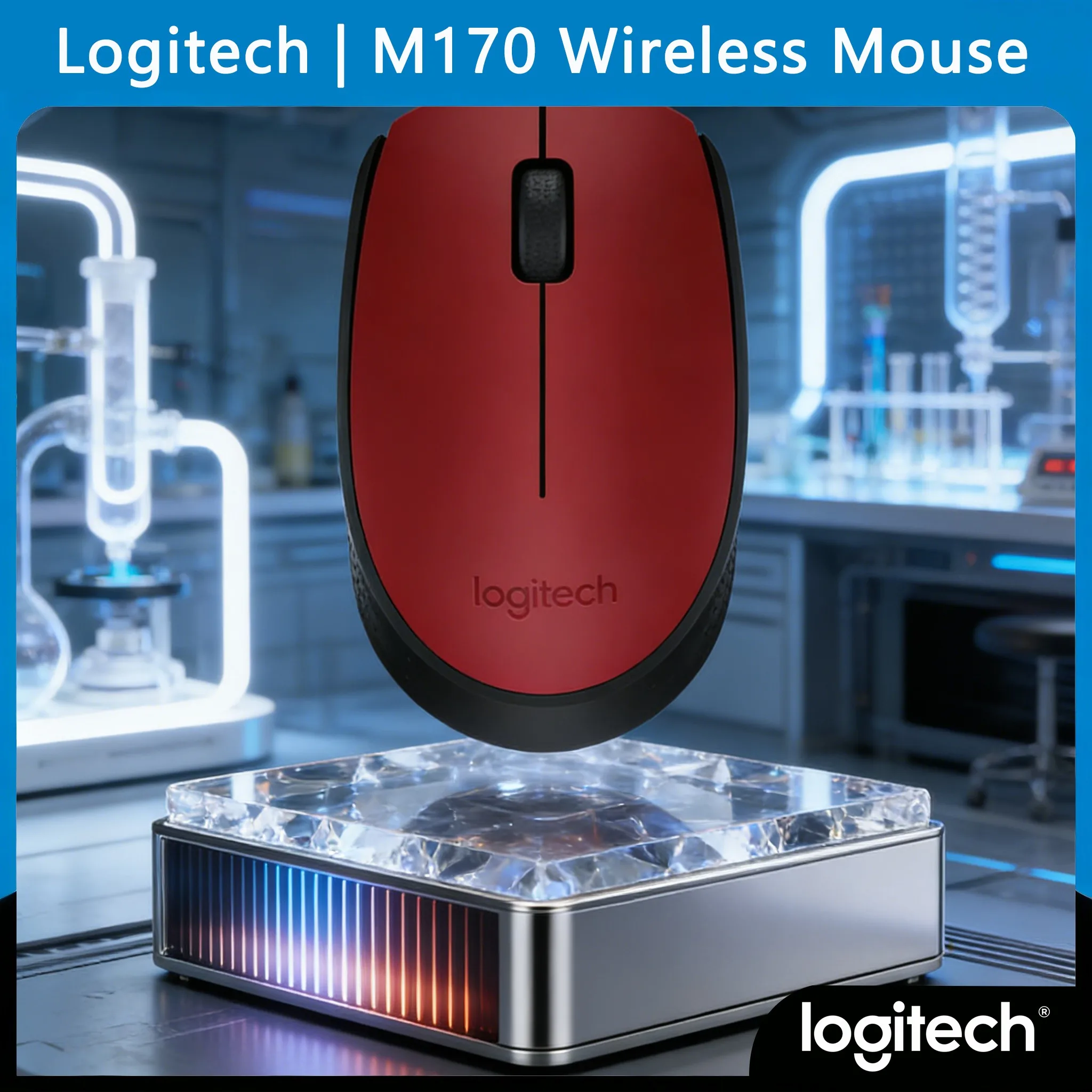 Logitech M170 — миниатюрная беспроводная мышь для ноутбуков
Logitech M170 — миниатюрная беспроводная мышь для ноутбуков