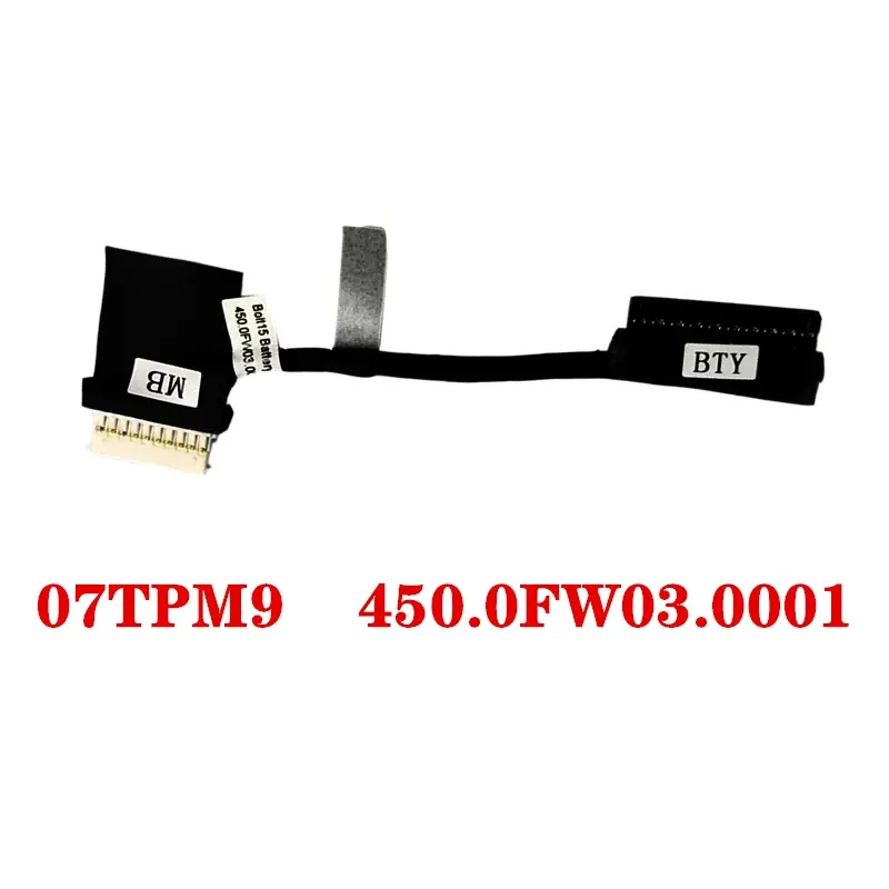 Новый кабель для подключения аккумулятора ноутбука для Dell Inspiron 15 5583 5584 7TPM9 07TPM9 450.0FW03.0001
Новый кабель для подключения аккумулятора ноутбука для Dell Inspiron 15 5583 5584 7TPM9 07TPM9 450.0FW03.0001