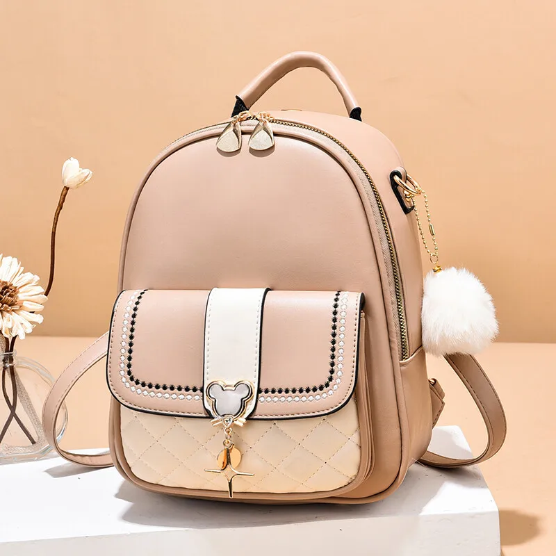 Diamond Chanel's Style Women's Bag Multi-Functional Girl Small Backpack All-MatchinginsFire Shoulders and One Shoulder Crossbody
Diamond Chanel's Style Women's Bag Multi-Functional Girl Small Backpack All-MatchinginsFire Shoulders and One Shoulder Crossbody