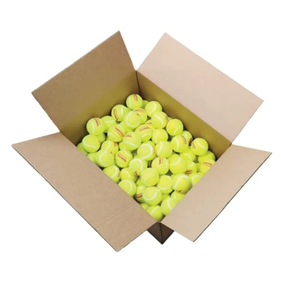 Pressurless Tennis Balls for Training and Practice Rubber with Felt Cover Yellow Long-Lasting Durability and Consistent Bounce
Pressurless Tennis Balls for Training and Practice Rubber with Felt Cover Yellow Long-Lasting Durability and Consistent Bounce
