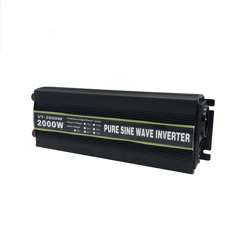 2000W peak power inverter 12V 24V to 220V pure sine wave inverter for battery solar
2000W peak power inverter 12V 24V to 220V pure sine wave inverter for battery solar