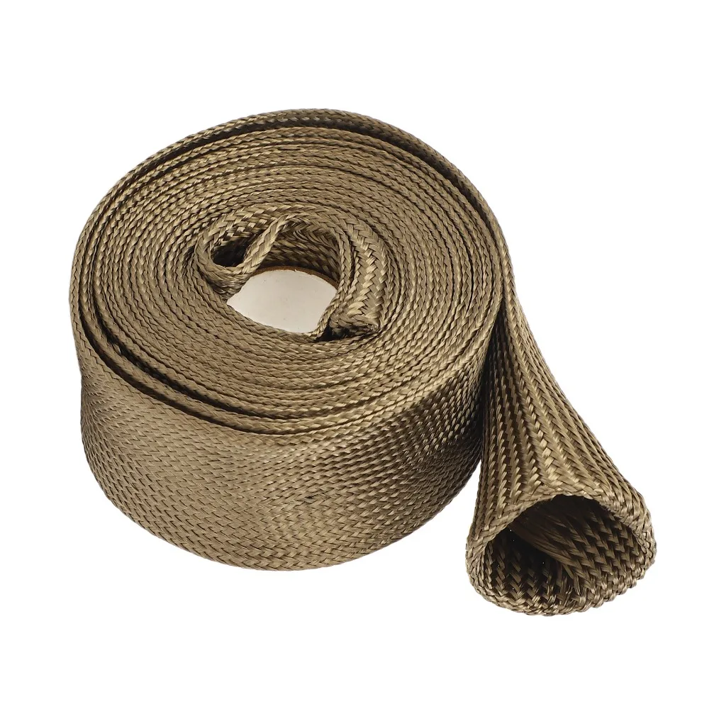 Durable Basalt Fiber Heat Shield Sleeve Fireproof Heat Proof Fuel Line Heat Shield Adjustable Wire Heat Shield Auto Wire Loom
Durable Basalt Fiber Heat Shield Sleeve Fireproof Heat Proof Fuel Line Heat Shield Adjustable Wire Heat Shield Auto Wire Loom