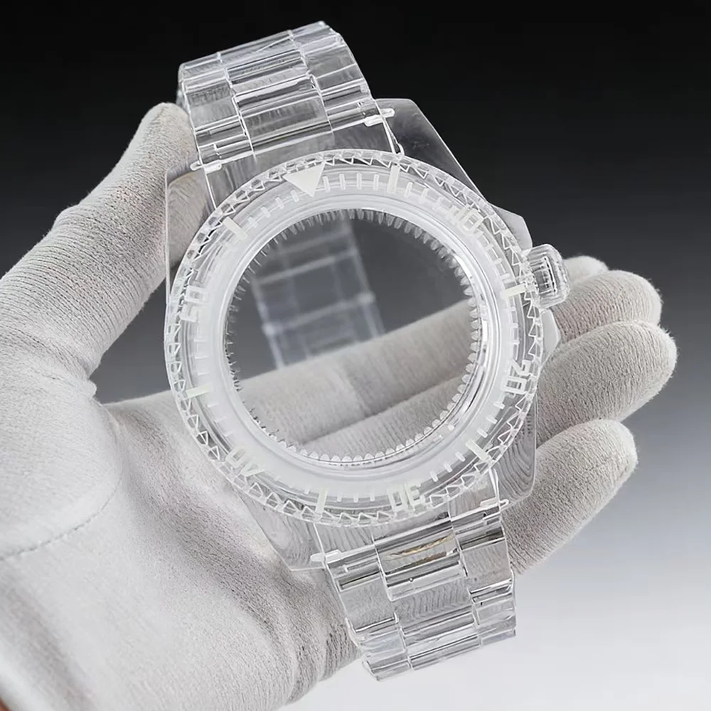 40mm case NH35 case acrylic case suitable for 28.5mm case watch parts replacement accessories men's watch case
40mm case NH35 case acrylic case suitable for 28.5mm case watch parts replacement accessories men's watch case