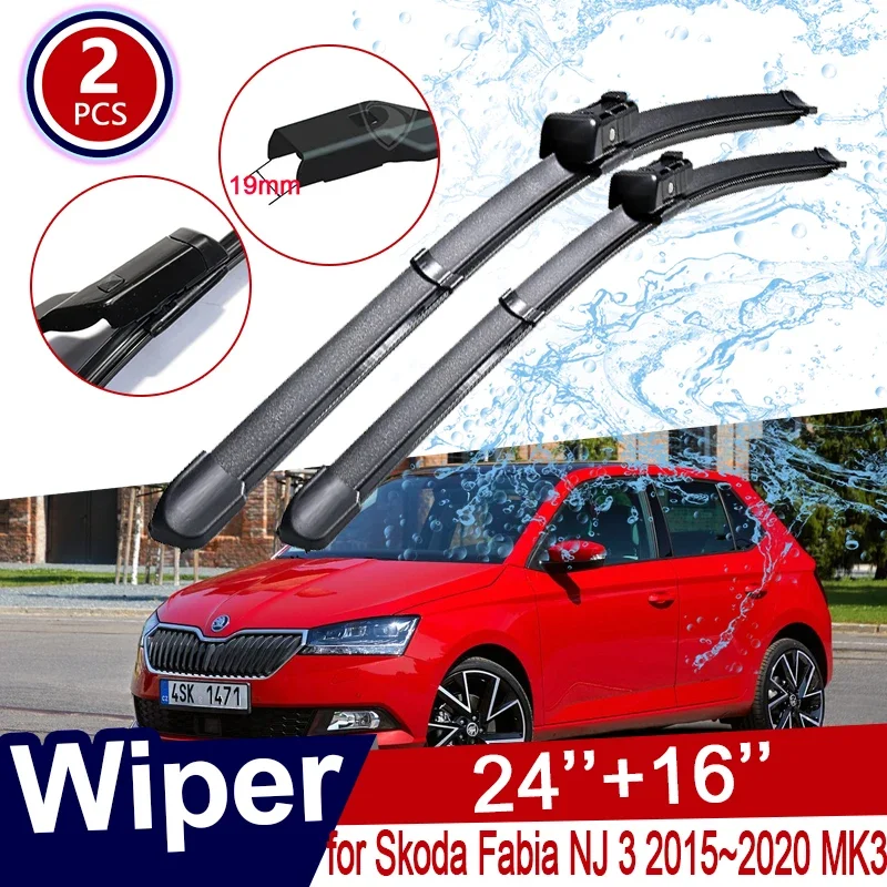 Car Wiper Blades for Skoda Fabia NJ 3 2015~2021 MK3 Accessories 2016 2017 2018 2019 2020 Front Window Windscreen Windshield Good
Car Wiper Blades for Skoda Fabia NJ 3 2015~2021 MK3 Accessories 2016 2017 2018 2019 2020 Front Window Windscreen Windshield Good