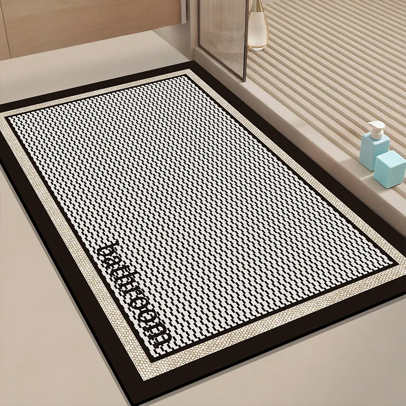 Цельный материал из диатомической земли с буквенным узором, впитывающая подушка для ванной комнаты, которую можно стирать в машине, декоративная подушка для гостиной
Цельный материал из диатомической земли с буквенным узором, впитывающая подушка для ванной комнаты, которую можно стирать в машине, декоративная подушка для гостиной