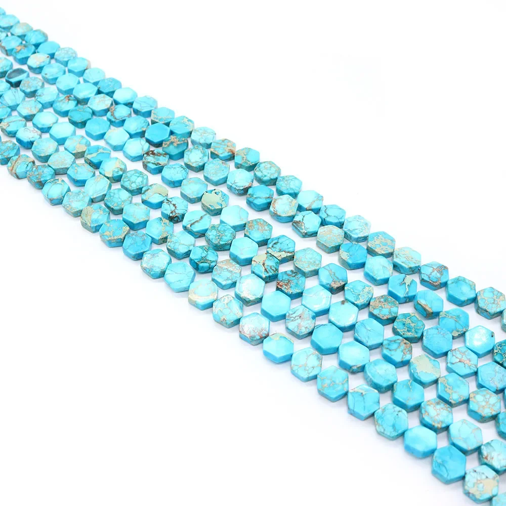 Natural Stone Hexagon Emperor Stone Loose Spacer Beads 8x8x3mm for Jewelry Making Diy Bracelets Earrings Charms Accessories
Natural Stone Hexagon Emperor Stone Loose Spacer Beads 8x8x3mm for Jewelry Making Diy Bracelets Earrings Charms Accessories