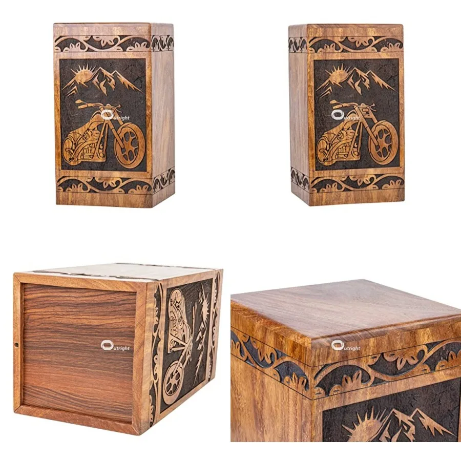 Urn for Ashes - Adult and Pet Urns for Humans and Pets - and Casket Designs - Holds 115lbs
Urn for Ashes - Adult and Pet Urns for Humans and Pets - and Casket Designs - Holds 115lbs