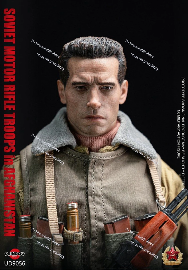 UJINDOU UD9056 1/6 Советский мотоциклетный десант в Афганистане, мемориальная военная модель солдата 12 дюймов, коллекционный подарок
UJINDOU UD9056 1/6 Советский мотоциклетный десант в Афганистане, мемориальная военная модель солдата 12 дюймов, коллекционный подарок