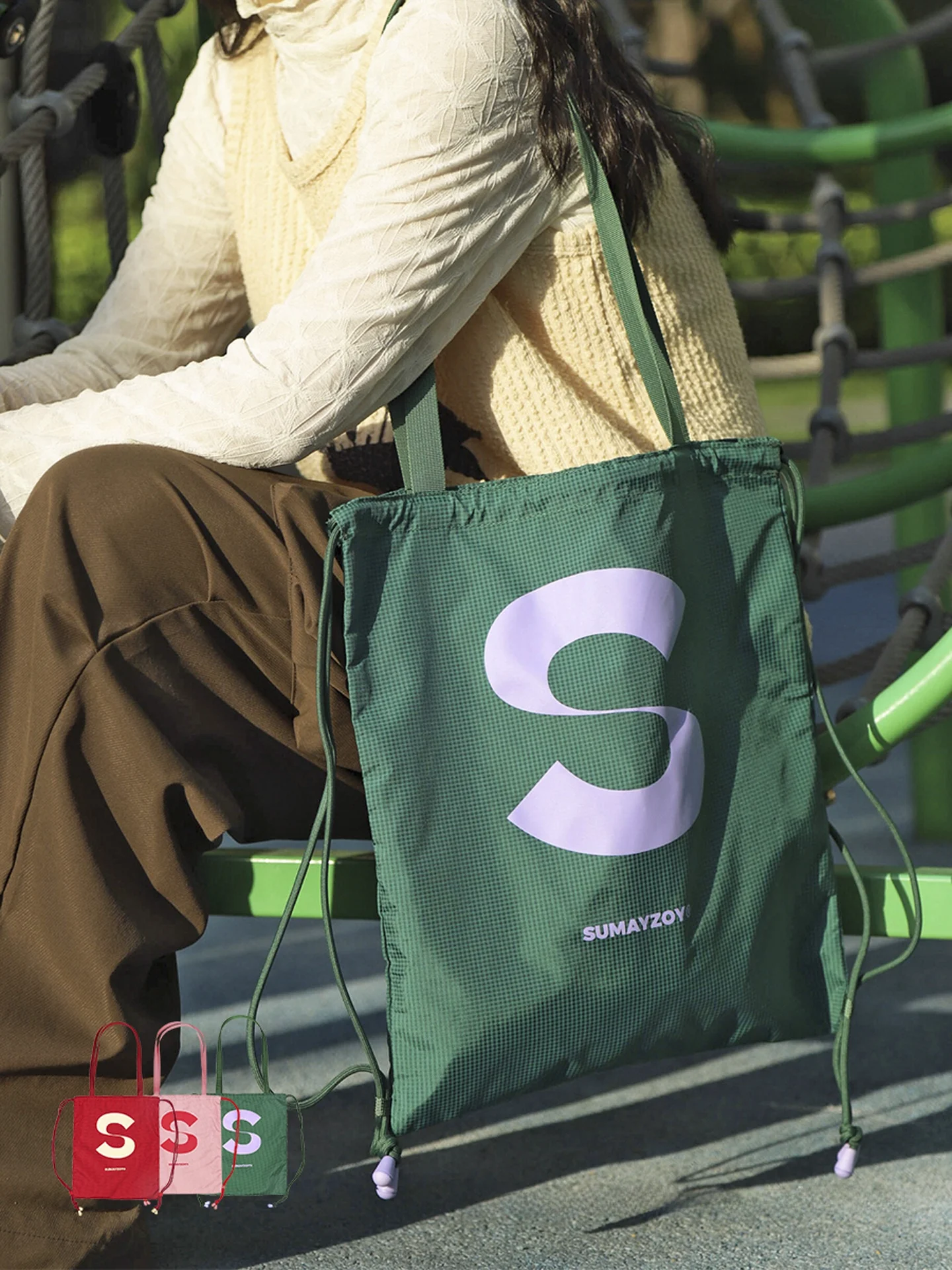 Sumayzoymodernunisexdrawstringbaglightweightshoulderpocketconvenientforbeachanddailyusefullywashableandfoldable
Sumayzoymodernunisexdrawstringbaglightweightshoulderpocketconvenientforbeachanddailyusefullywashableandfoldable