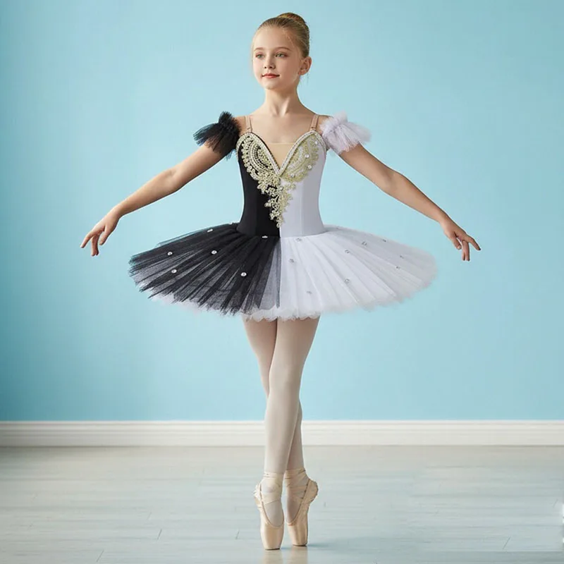 Ballet Princess Modern Dance Clothing Girls' Ballet Dress Black Sequined Flower Tutu Dress for Girls Kids Ballroom
Ballet Princess Modern Dance Clothing Girls' Ballet Dress Black Sequined Flower Tutu Dress for Girls Kids Ballroom