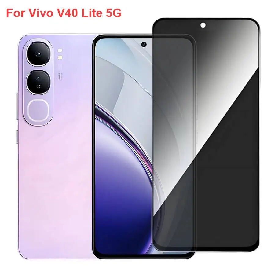 Vivo V40 Lite Anti Spy Privacy Tempered Glass Protector Compatible For Vivov40lite 5G Full Cover Screen Phone Film
Vivo V40 Lite Anti Spy Privacy Tempered Glass Protector Compatible For Vivov40lite 5G Full Cover Screen Phone Film