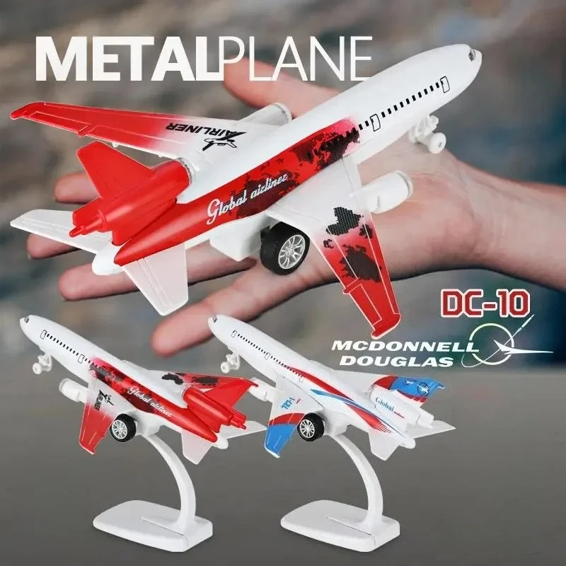 Аутентичная модель самолета из сплава, коммерческий авиалайнер Boeing 727, McDonnell Douglas DC-10, коллекционные предметы улучшенной модели автомобиля 
Аутентичная модель самолета из сплава, коммерческий авиалайнер Boeing 727, McDonnell Douglas DC-10, коллекционные предметы улучшенной модели автомобиля