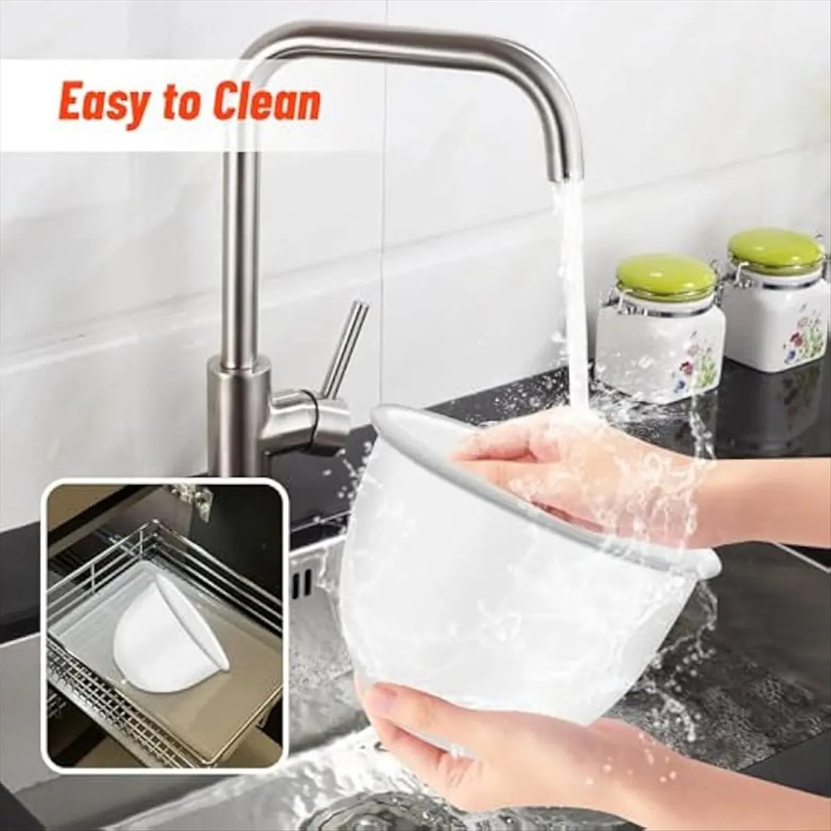 3pcs Silicone Liners for 5Qt Mixers,Silicone Liners for Baking and Cooking,Mixer Attachments Accessories
3pcs Silicone Liners for 5Qt Mixers,Silicone Liners for Baking and Cooking,Mixer Attachments Accessories