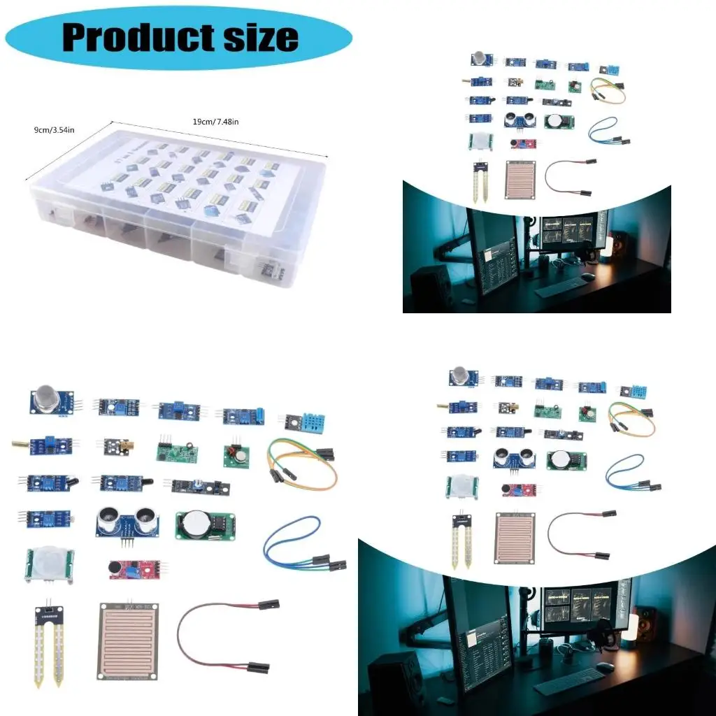 A52B Educational Sensoring Starter Set for Prototyping Robotics Automation Detection
A52B Educational Sensoring Starter Set for Prototyping Robotics Automation Detection