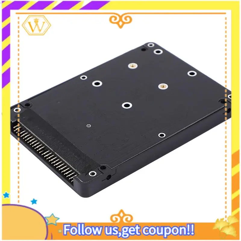 Latest-6X 44PIN MSATA To 2.5 Inch IDE HDD SSD MSATA To PATA Adapter Converter Card With Case
Latest-6X 44PIN MSATA To 2.5 Inch IDE HDD SSD MSATA To PATA Adapter Converter Card With Case