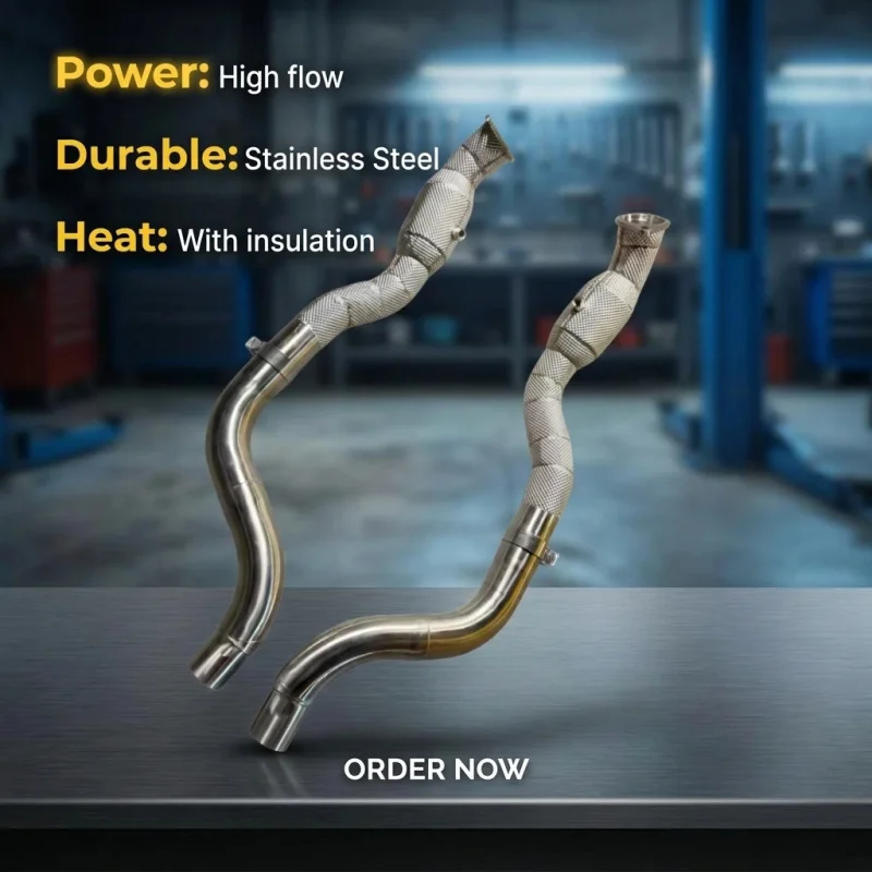 Factory Custom Sport Downspout Exhaust Head for JEEP Cherokee SRT 6.4V8 2015 Insulation Performance Exhaust Pipes Power Upgrade
Factory Custom Sport Downspout Exhaust Head for JEEP Cherokee SRT 6.4V8 2015 Insulation Performance Exhaust Pipes Power Upgrade