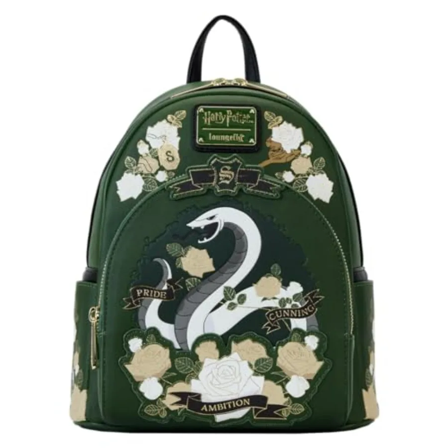 Harry Potter Slytherin House Floral Tattoo Mini Backpack
Harry Potter Slytherin House Floral Tattoo Mini Backpack