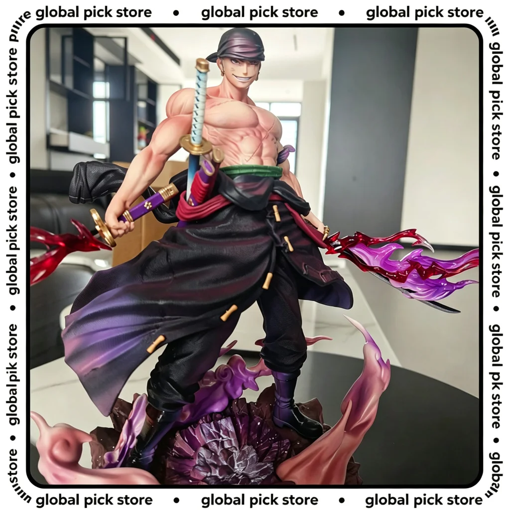 New One Piece Zoro Anime Figures 28cm Roronoa Zoro Figure King Of Hell Pvc Statue Desktop Collection Model Toys Birthday Gifts
New One Piece Zoro Anime Figures 28cm Roronoa Zoro Figure King Of Hell Pvc Statue Desktop Collection Model Toys Birthday Gifts