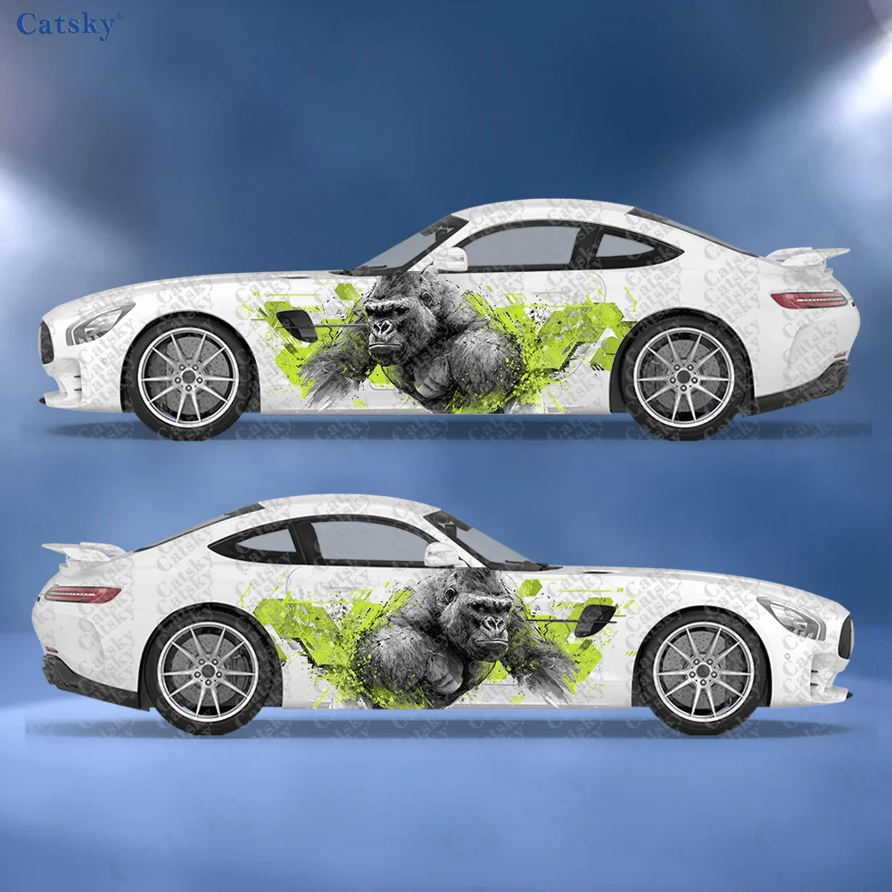 2pcs Green Muscular Gorilla Car Sticker, Durable, Fade-resistant, Enhance The Beauty of Vehicle with Art Design Car Vinyl Wrap
2pcs Green Muscular Gorilla Car Sticker, Durable, Fade-resistant, Enhance The Beauty of Vehicle with Art Design Car Vinyl Wrap