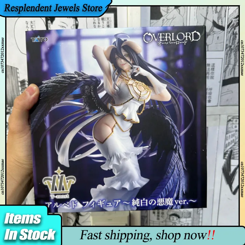 Original Taito Albedo Overlord Pure White Devil Action Figure T-Most Pvc Anime Figure Collectible Home Desktop Decoration Toy
Original Taito Albedo Overlord Pure White Devil Action Figure T-Most Pvc Anime Figure Collectible Home Desktop Decoration Toy