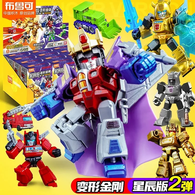 Blokees Transformers Starry Edition Vol.2 Optimus Prime Megatron Bumblebee Red Spider Бронированный робот слепая коробка кукла игрушка в подарок
Blokees Transformers Starry Edition Vol.2 Optimus Prime Megatron Bumblebee Red Spider Бронированный робот слепая коробка кукла игрушка в подарок