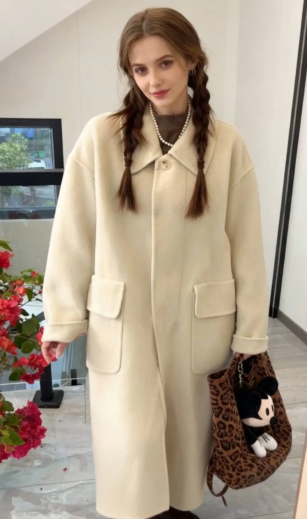 Wool Blend Coats Womens Woolen Coat Red Fall Brocade Notched Collar Sashed Elegant Mature Temperament Classical Style Office Ins
Wool Blend Coats Womens Woolen Coat Red Fall Brocade Notched Collar Sashed Elegant Mature Temperament Classical Style Office Ins