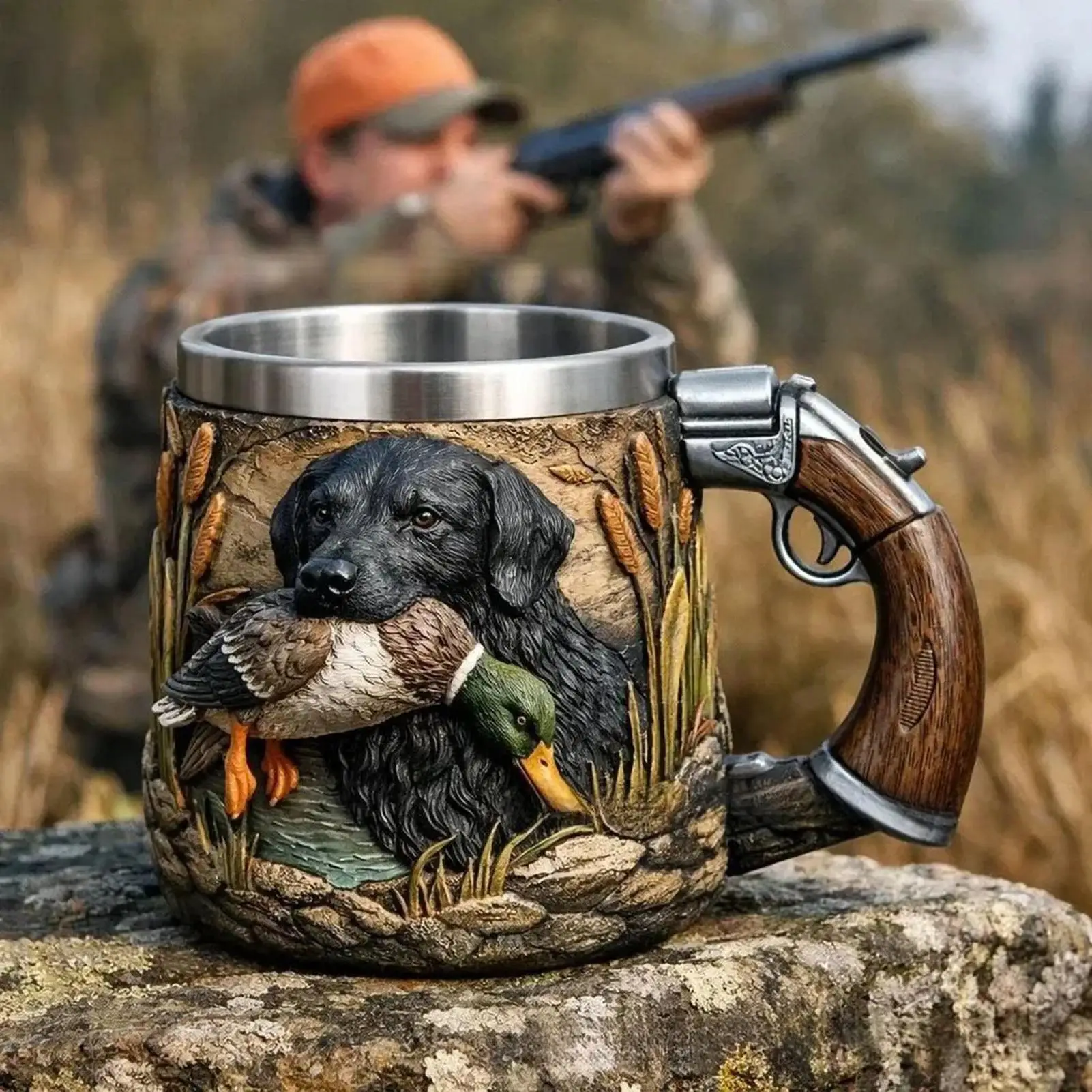 Insulated Mug 350ml Stainless Steel Cold Hot Beverage Insulated Cup Dog Theme Decor for Home Camping Dorm Hotel Apartment Party
Insulated Mug 350ml Stainless Steel Cold Hot Beverage Insulated Cup Dog Theme Decor for Home Camping Dorm Hotel Apartment Party