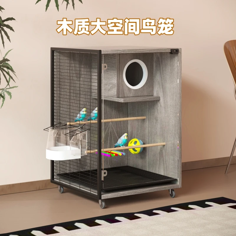 Bird cage Parrot Xuanfeng solid wood special bird cage extra large model custom luxury villa show eye bird nest breeding cage
Bird cage Parrot Xuanfeng solid wood special bird cage extra large model custom luxury villa show eye bird nest breeding cage