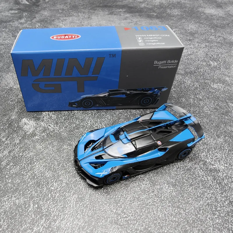 MINIGT 1:64 Bugatti Bolide Presentation MGT01063-CH Alloy Toys Motor Vehicle Diecast Metal Model
MINIGT 1:64 Bugatti Bolide Presentation MGT01063-CH Alloy Toys Motor Vehicle Diecast Metal Model