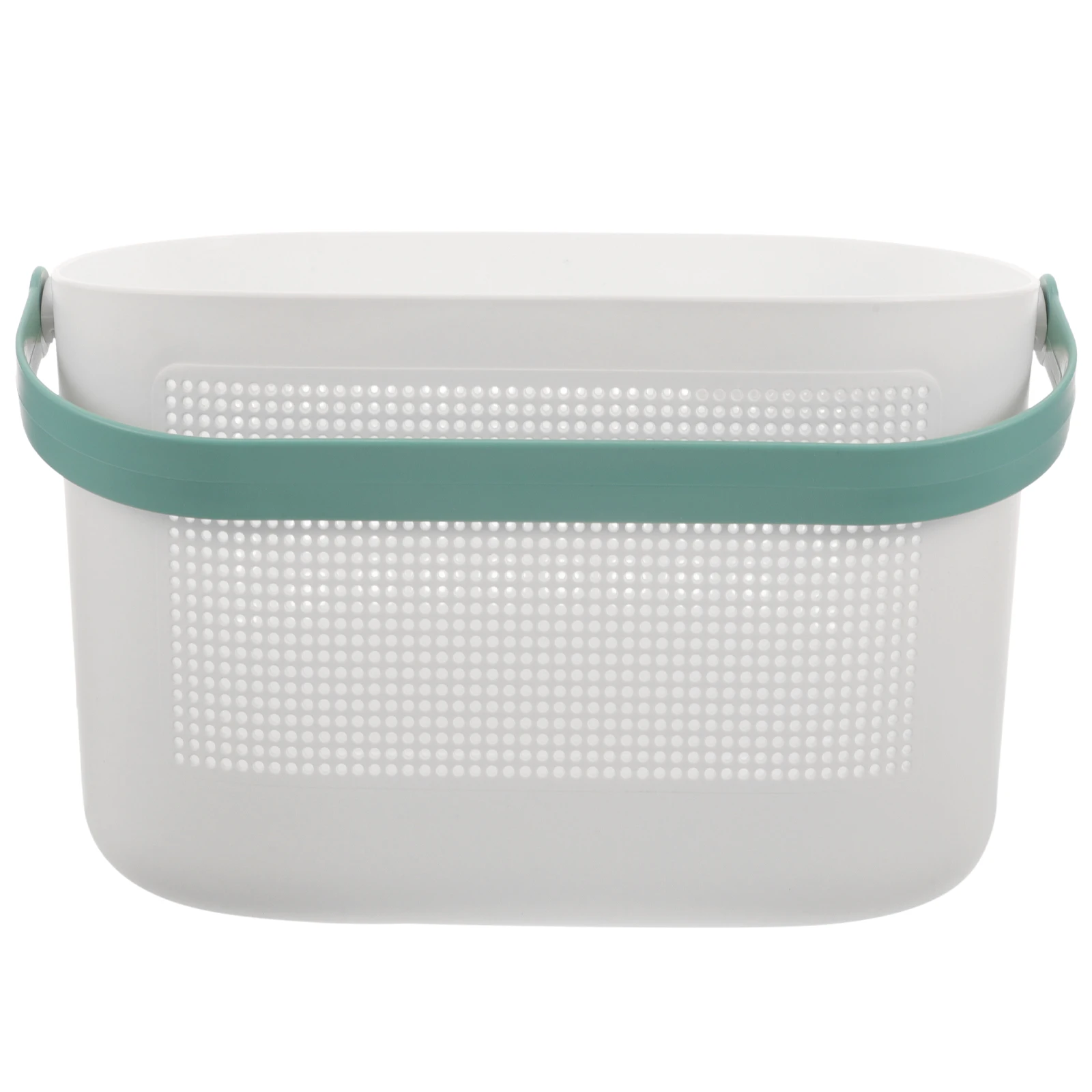 Handheld Storage Basket with Handle Hollowed-out Design Plastic Bathroom Container Green Color Multi-purpose Shower
Handheld Storage Basket with Handle Hollowed-out Design Plastic Bathroom Container Green Color Multi-purpose Shower