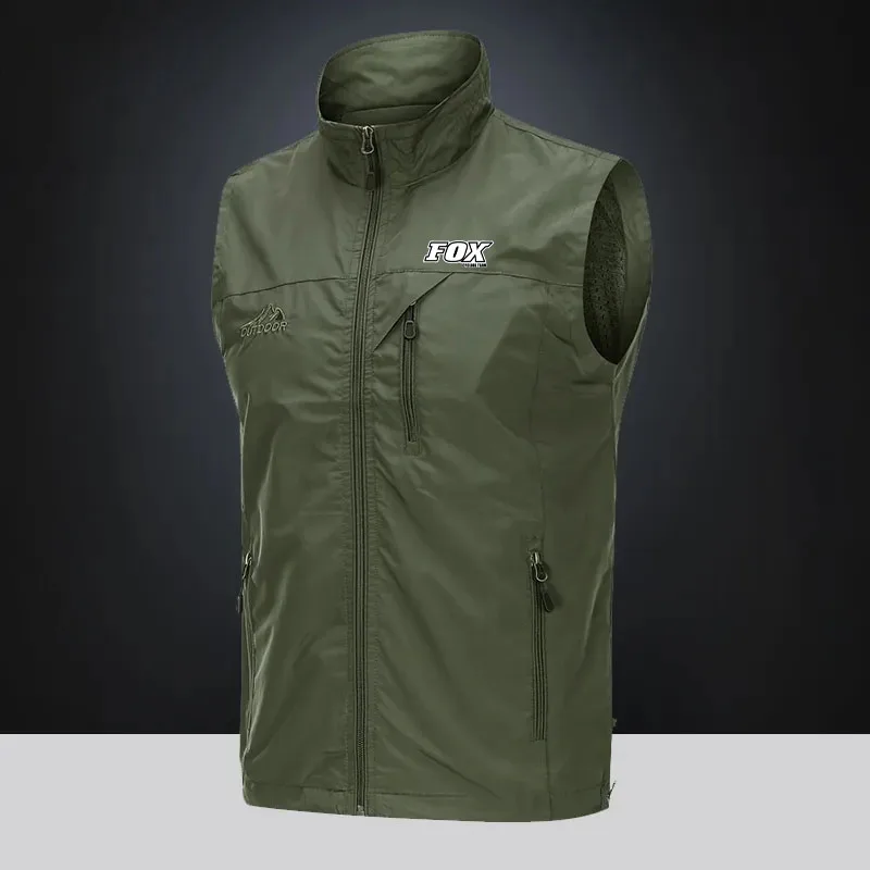 Sleeveless Waterproof Jacket Men FOX Cycling Team MTB Vest Bike Clothing Road Bicycle Windbreaker Motorcycle Gilet Hardloopvest
Sleeveless Waterproof Jacket Men FOX Cycling Team MTB Vest Bike Clothing Road Bicycle Windbreaker Motorcycle Gilet Hardloopvest