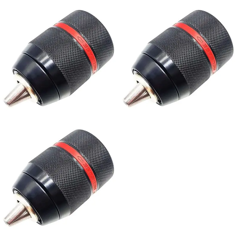 AC88-3X Keyless Drill Chuck 1/2-20UNF Mount 2-13Mm Self-Tighten Drill Chuck For Multiple Purposes Hand Drill Chuck
AC88-3X Keyless Drill Chuck 1/2-20UNF Mount 2-13Mm Self-Tighten Drill Chuck For Multiple Purposes Hand Drill Chuck