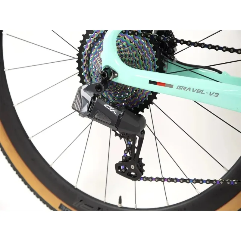 TWITTER Gravel V3 T900 Carbon Fiber Gravel Bicycle WheelTop Electronic Transmission EDS GEX-1*13Speed Hydraulic Oil Disc Brake
TWITTER Gravel V3 T900 Carbon Fiber Gravel Bicycle WheelTop Electronic Transmission EDS GEX-1*13Speed Hydraulic Oil Disc Brake