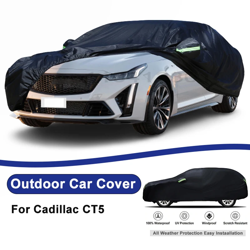 Outdoor Full Car Cover For Cadillac CT5 with Reflective Strips Waterproof Snowproof Dustproof UV Protection Auto Accessories
Outdoor Full Car Cover For Cadillac CT5 with Reflective Strips Waterproof Snowproof Dustproof UV Protection Auto Accessories