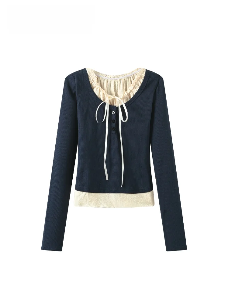 plus Size Women's Long Sve V-Ne Base irt Spring Slimming Color Blo Versatile Small Fraance Sle Top for Plump Sis...
plus Size Women's Long Sve V-Ne Base irt Spring Slimming Color Blo Versatile Small Fraance Sle Top for Plump Sis...