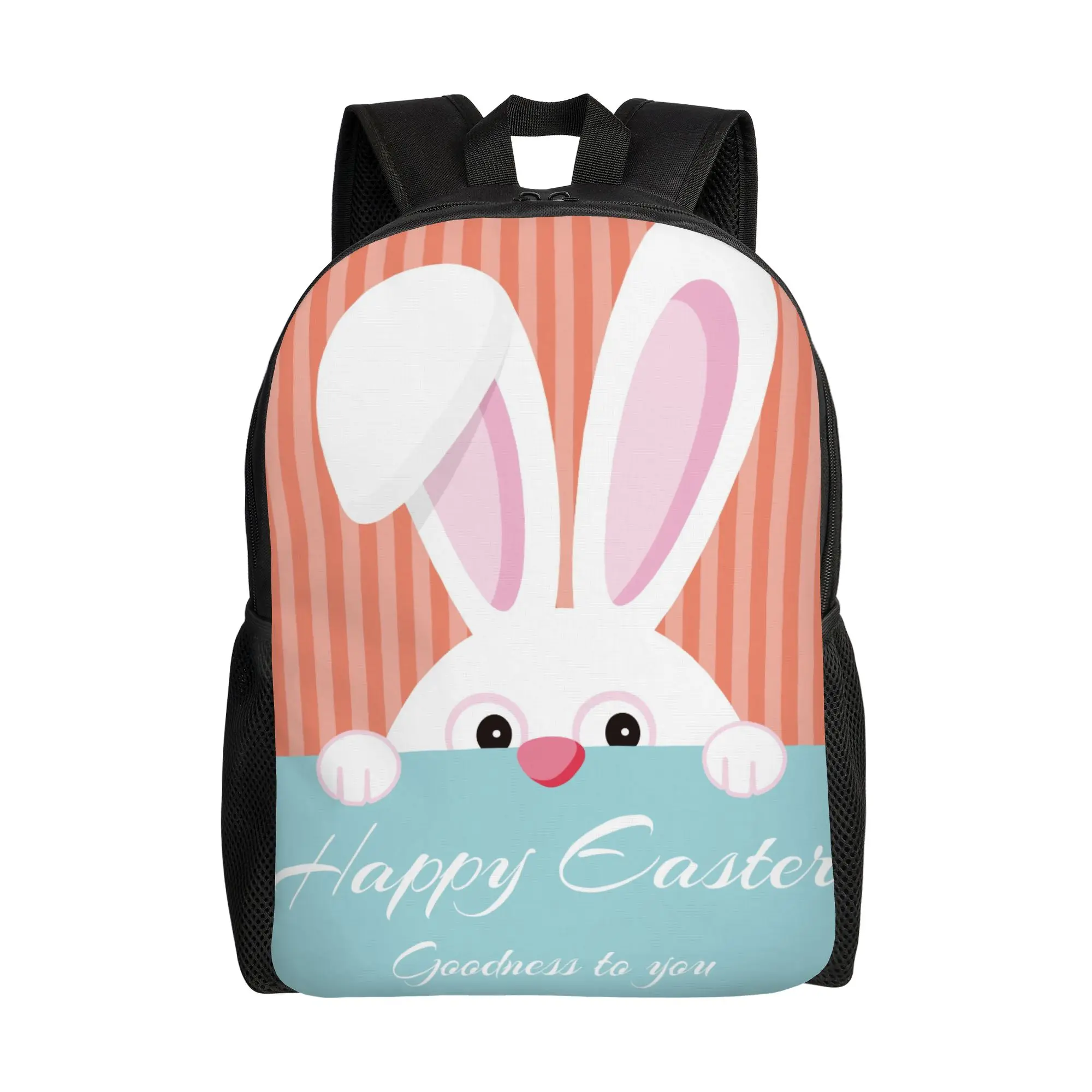 Happy Easter Cool Backpack Lightweight High School Work Rabbit Bunny Daypack for Men Women Laptop Canvas Bags
Happy Easter Cool Backpack Lightweight High School Work Rabbit Bunny Daypack for Men Women Laptop Canvas Bags