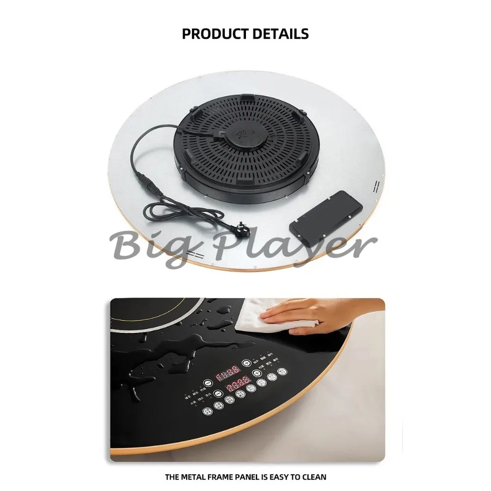 80cm Round Food Warming Plate Smart Induction Cooker Multi-function Dishes Warming Turntable
80cm Round Food Warming Plate Smart Induction Cooker Multi-function Dishes Warming Turntable