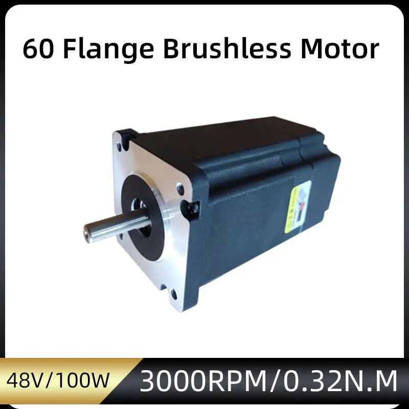 NEMA 24 BLDC Motor Brushless DC Motor 24V 100W 3000rpm Body Length 78mm 0.32N.M Electric Motor
NEMA 24 BLDC Motor Brushless DC Motor 24V 100W 3000rpm Body Length 78mm 0.32N.M Electric Motor