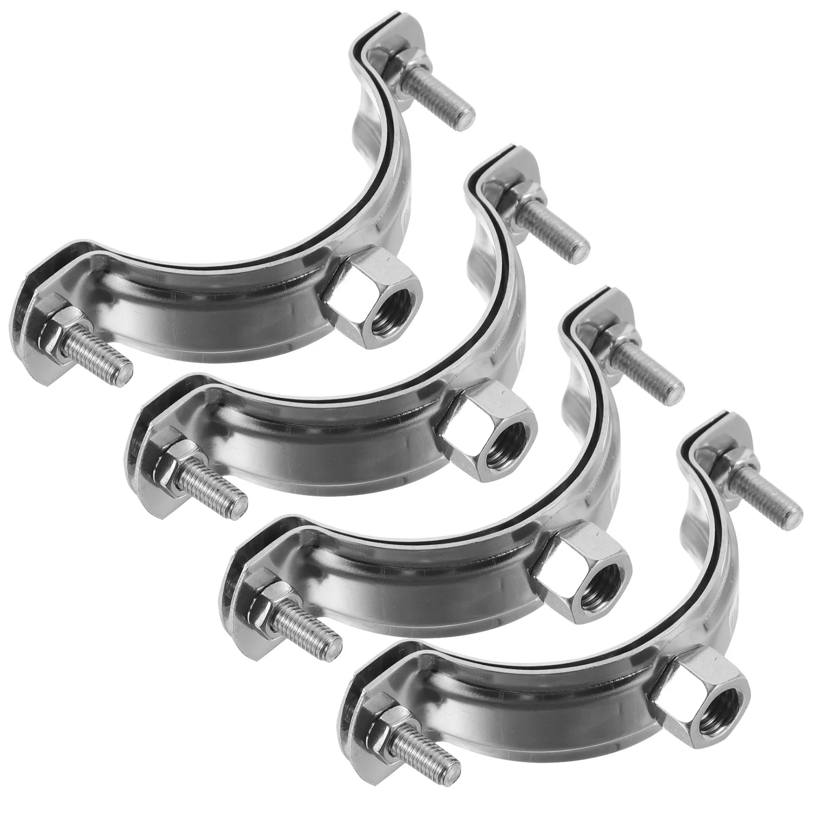 4Pcs Stainless Steel Tube Clamp Heavy Duty Pipe Bracket for Water Pipes Balcony Railing Woodworking Fence Mounting Tubing
4Pcs Stainless Steel Tube Clamp Heavy Duty Pipe Bracket for Water Pipes Balcony Railing Woodworking Fence Mounting Tubing