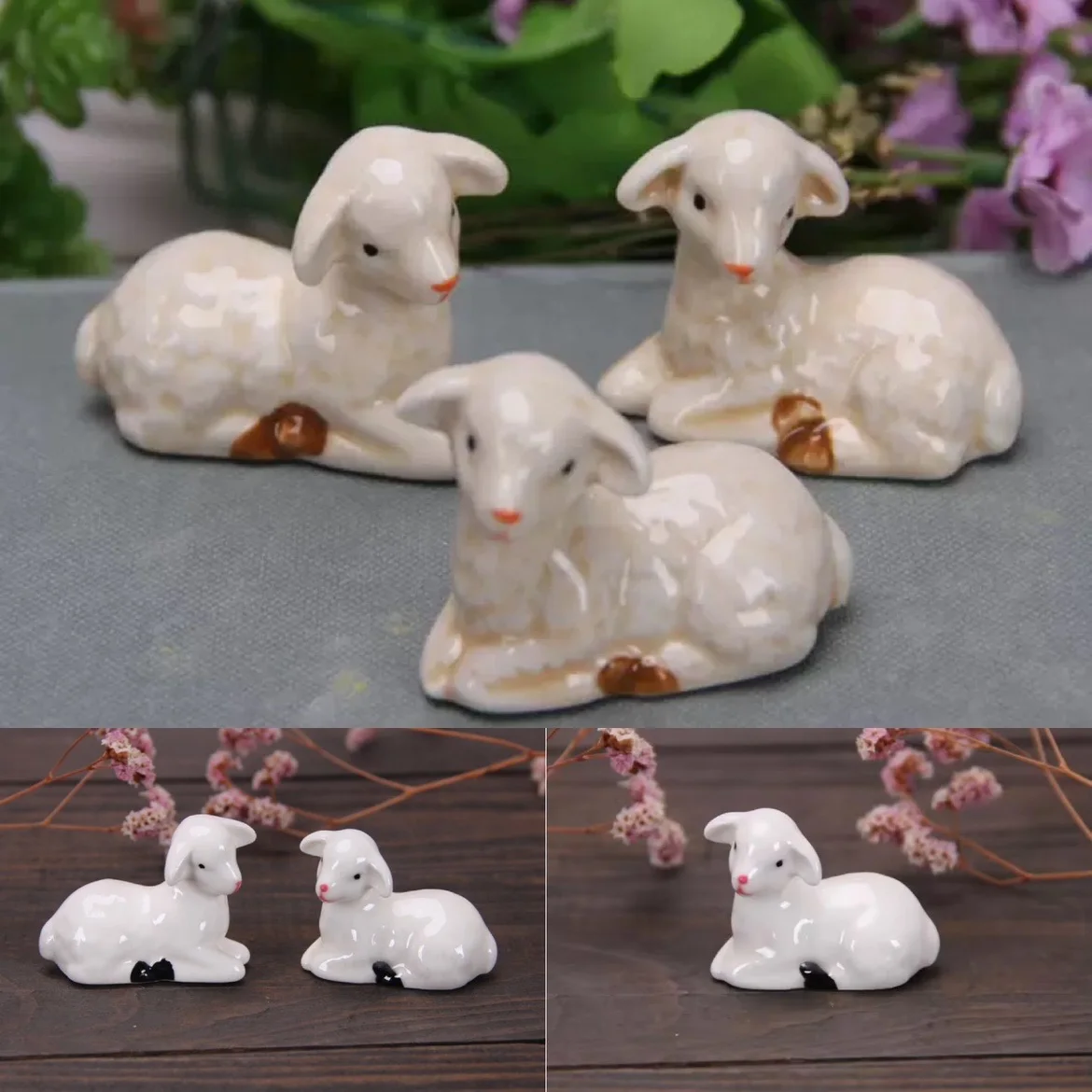 1-4pcs Ceramic Little Sheep Chopstick Rack Spoon Fork Stand Chopsticks Rest Pillow Kitchen Tableware Dinner Accessories
1-4pcs Ceramic Little Sheep Chopstick Rack Spoon Fork Stand Chopsticks Rest Pillow Kitchen Tableware Dinner Accessories