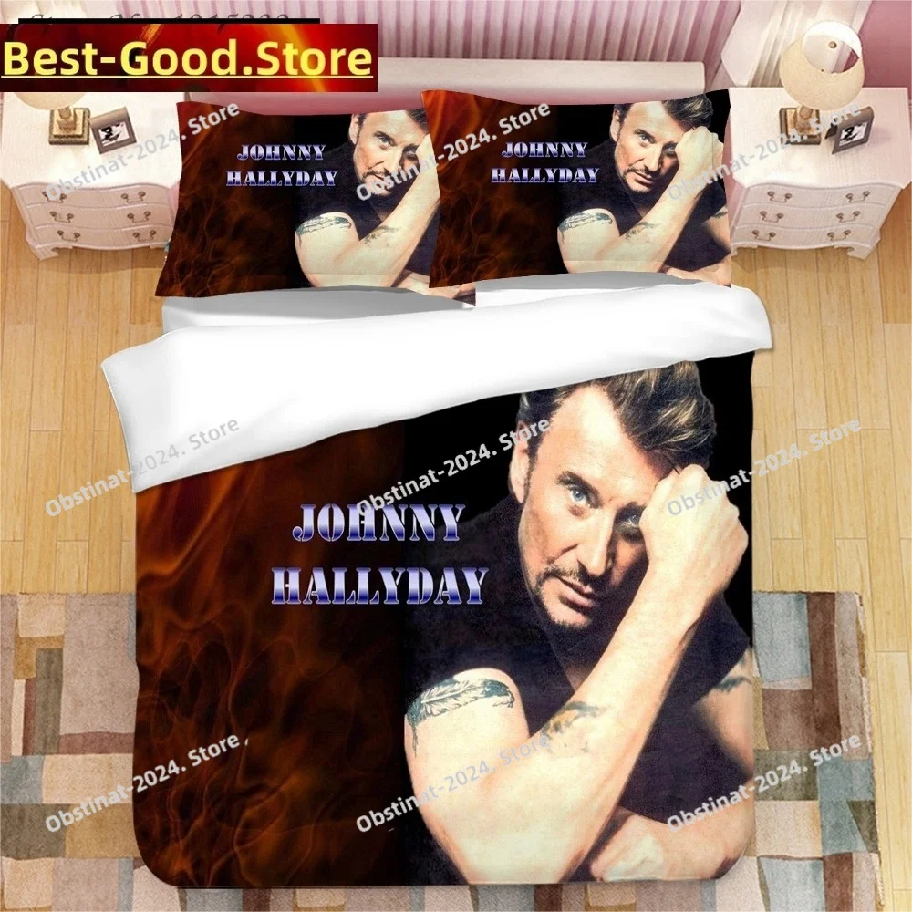 Johnny Hallyday 3D Printed Bedding Set Duvet Covers Pillowcases Comforter Bedding Set Bedclothes Bed Linen
Johnny Hallyday 3D Printed Bedding Set Duvet Covers Pillowcases Comforter Bedding Set Bedclothes Bed Linen